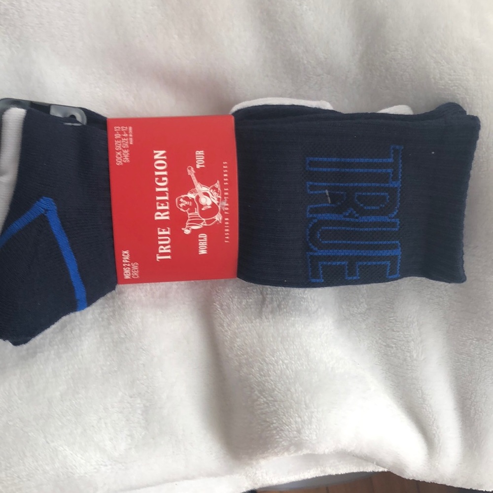 BRAND NEW  AUTHENTIC TRUE RELIGION SOCKS